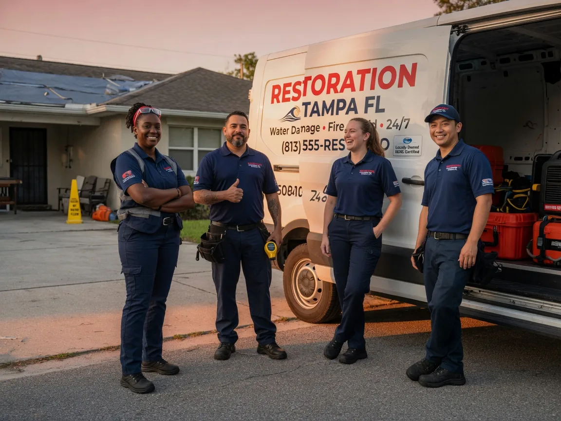Water Damage Restoration company in Webbers Falls, OK